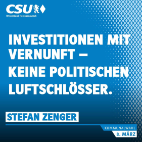 Vernünftige Investitionen
